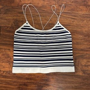 Willow & Root Strapy Cropped Tank Top